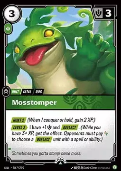 Mosstomper - UNL-047-p - Promotional Cards - Riftbound card